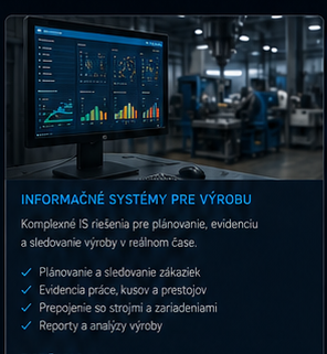 Výrobný informačný systém